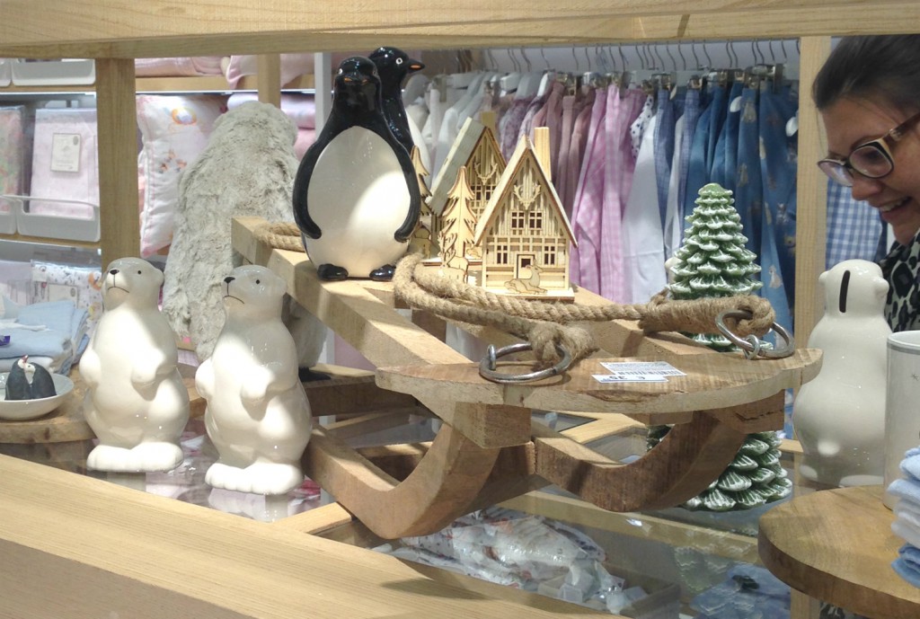 Zara Home SCS Wien Kinderabteilung Weihnachtsdeko