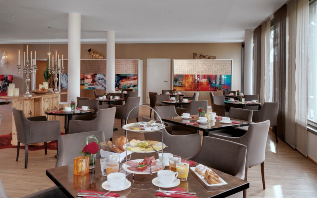 Graz Amedia Luxury Suites Fruhstuck Raum
