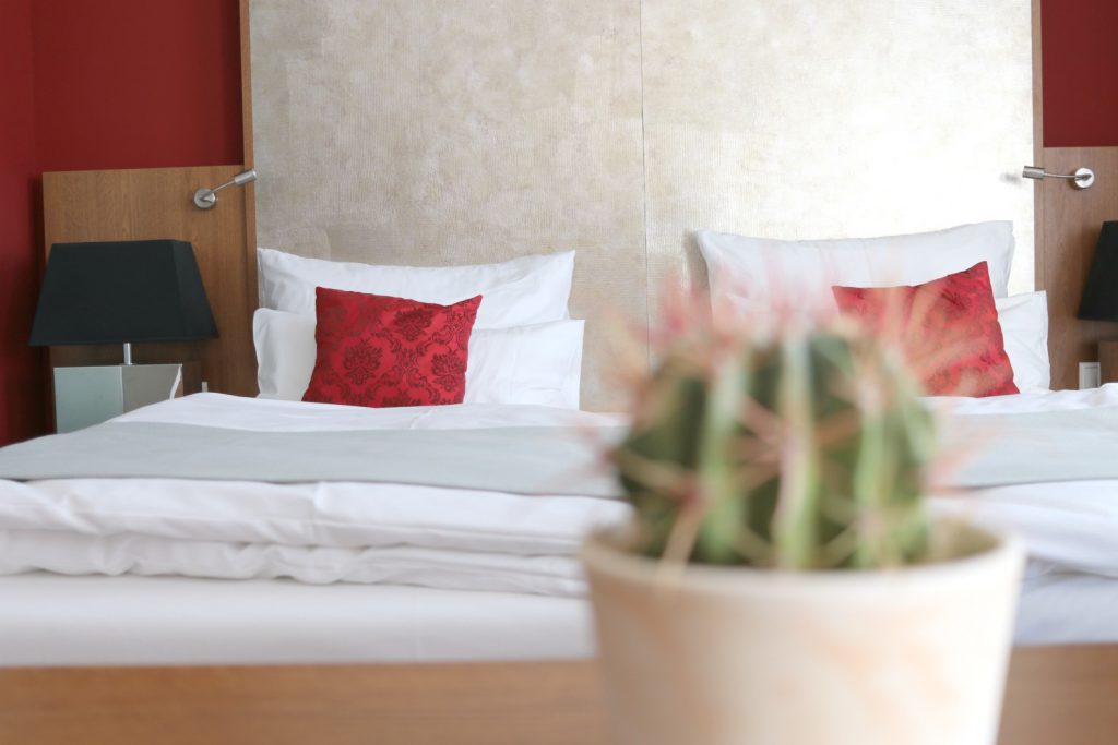 Graz Amedia Luxury Suites Hotel Bett
