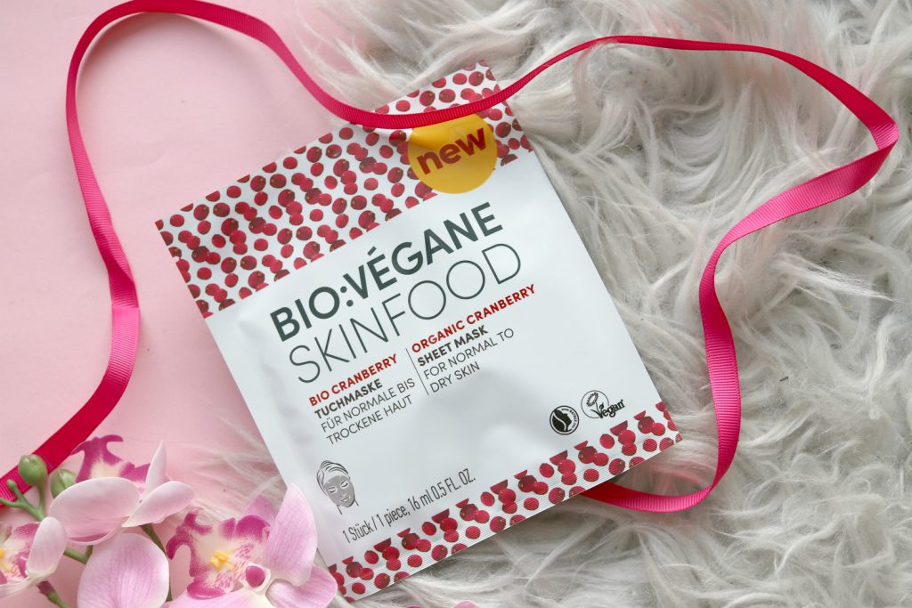Glossybox Juli 2017 Cranberry Tuchmaske