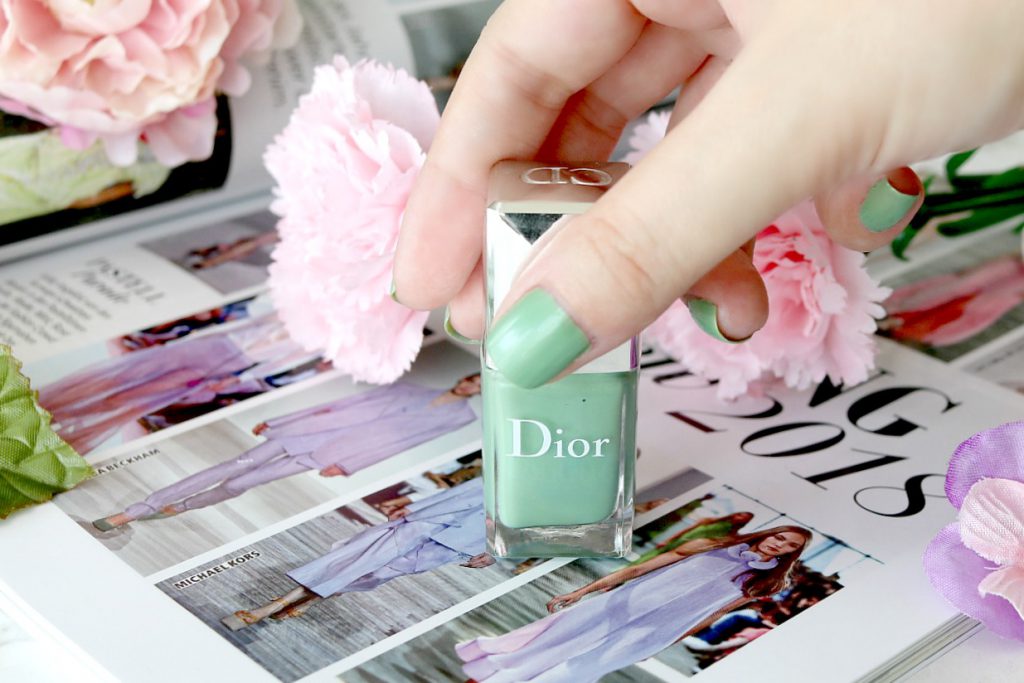 Dior Nagellack hellgrun mint waterlilly