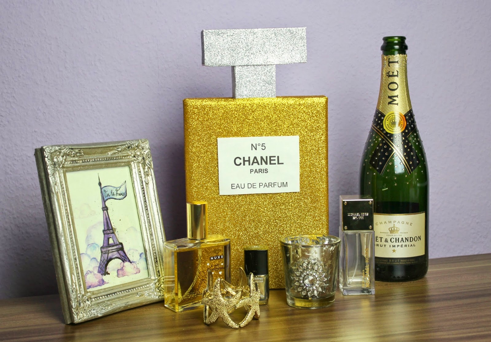 Diy Chanel Parfum Home Deko Glossybox Recycling Kirschblutenblog